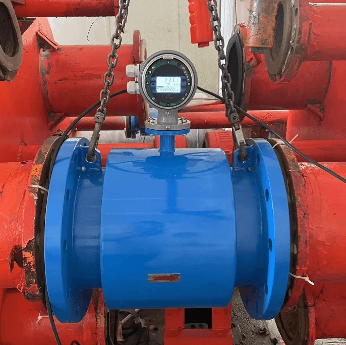On-site calibration of electromagnetic flowmeter On-site calibration of electromagnetic flowmeter